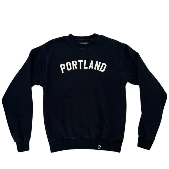 Portland gear womens crew neck black size small outerwear fall F152 - Picture 1 of 7